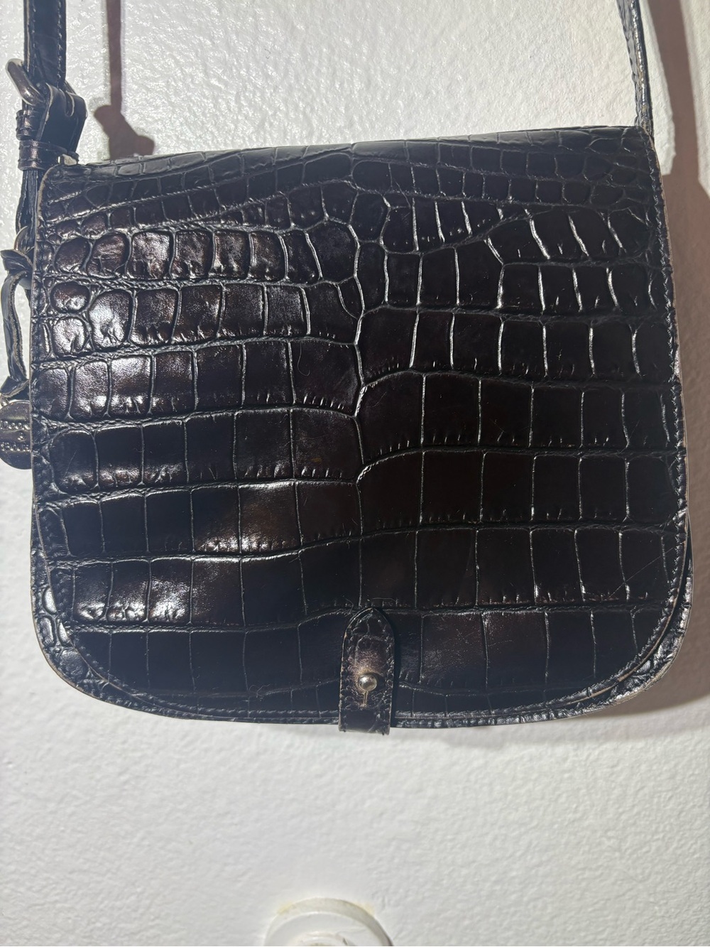 Dooney & Bourke Vintage Crossbody Saddle Purse